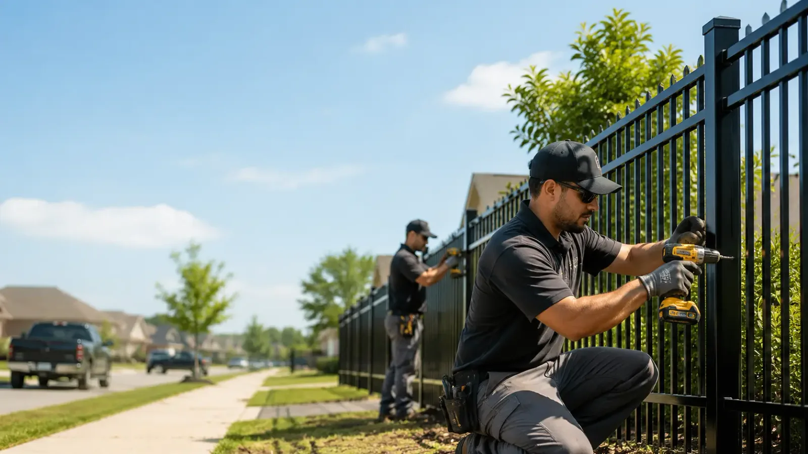 Metal Fence Installation in Massena, IA